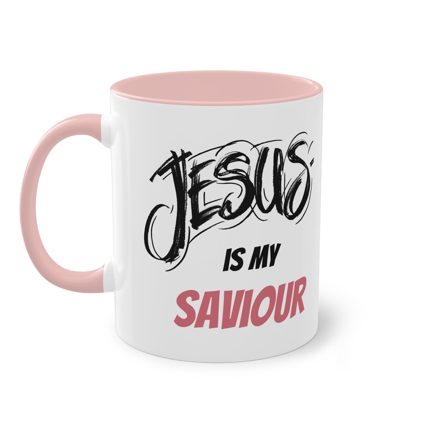 Jesus is my Saviour - Zwei-Ton-Tasse