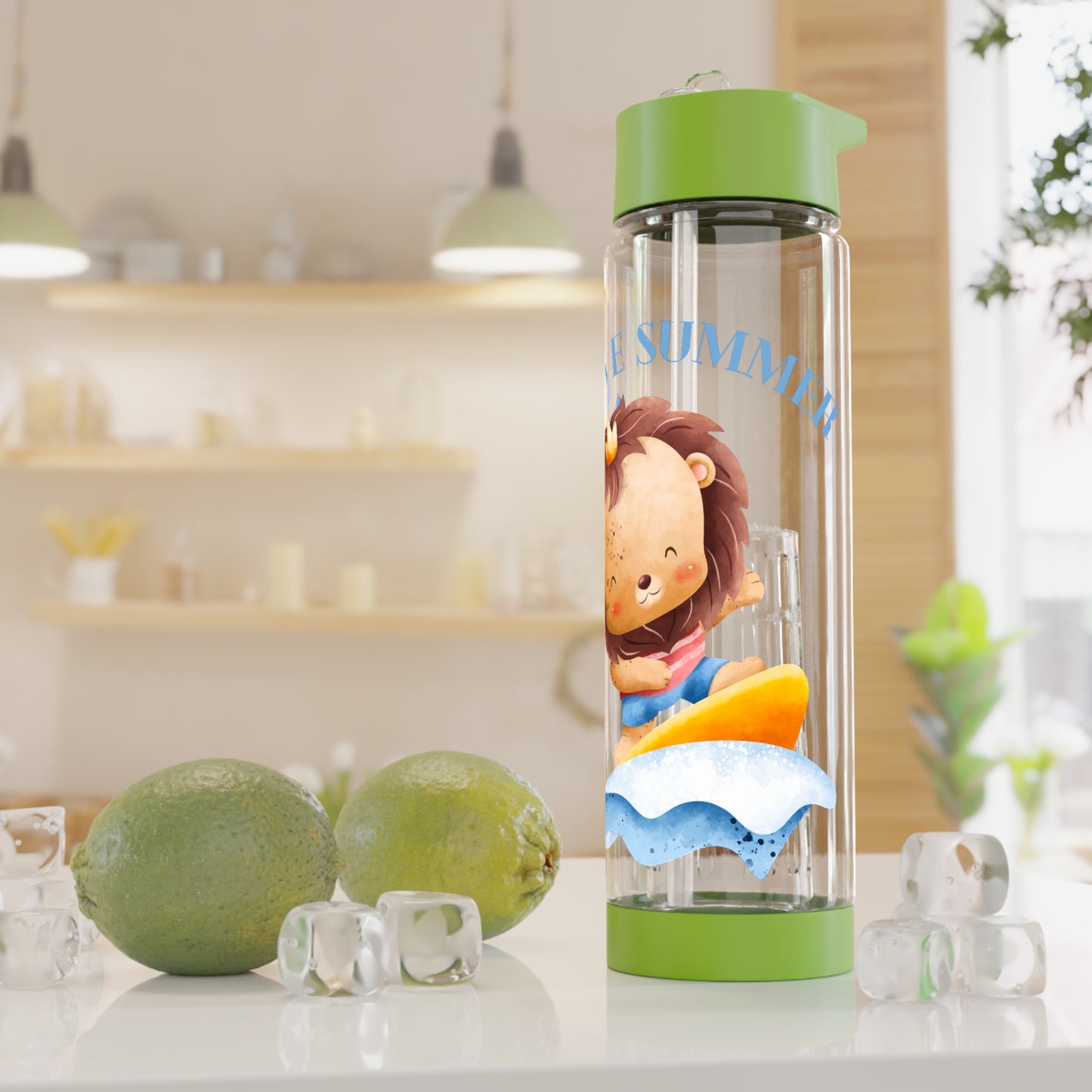 I love summer - Infuser-Wasserflasche