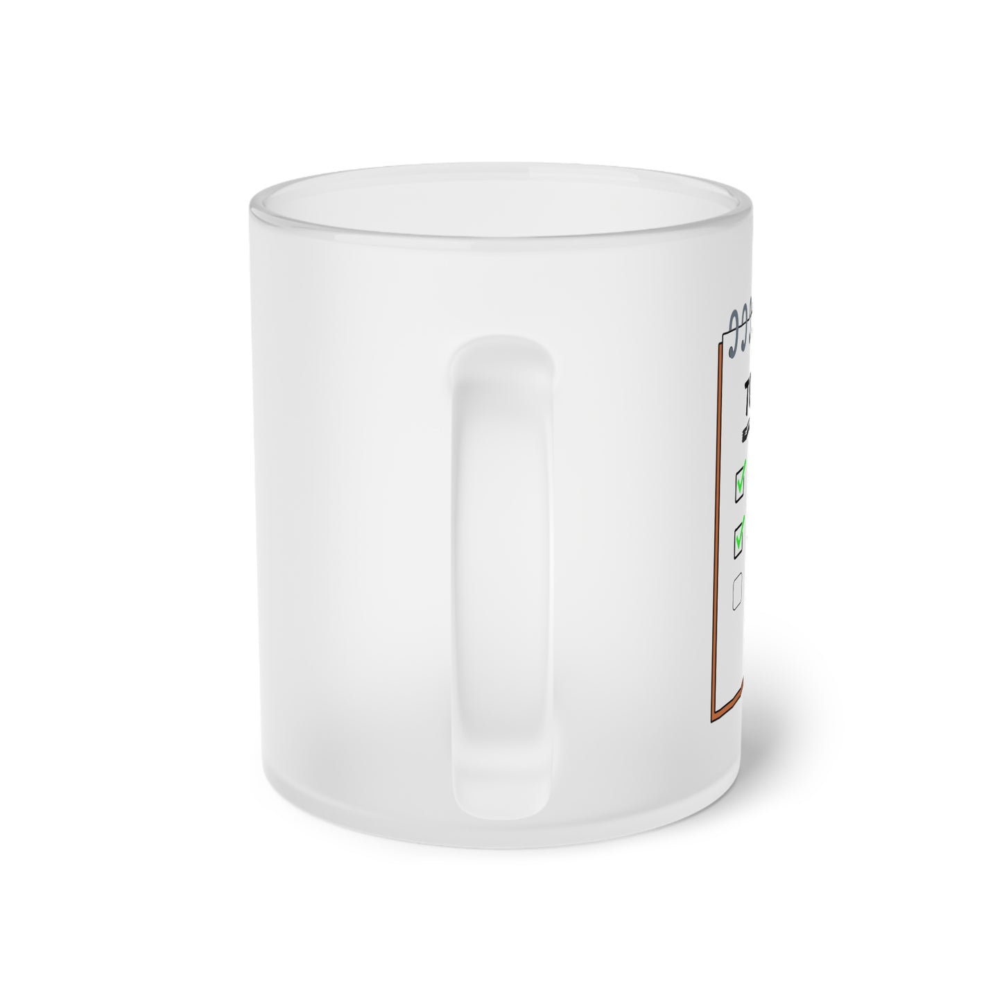 To Do Liste (2) - Milchglas Tasse