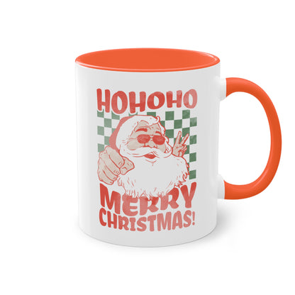 Hoho Merry Christmas - Zwei-Ton-Kaffeetasse