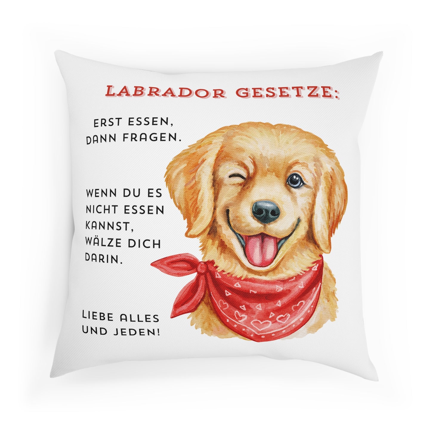 Labrador Gesetze - Sofa-/Dekokissen