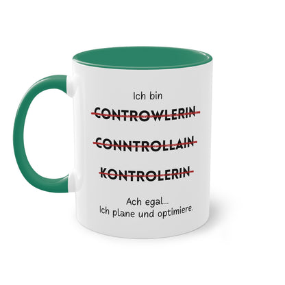 Ich bin Controllerin - Zwei-Ton-Tasse