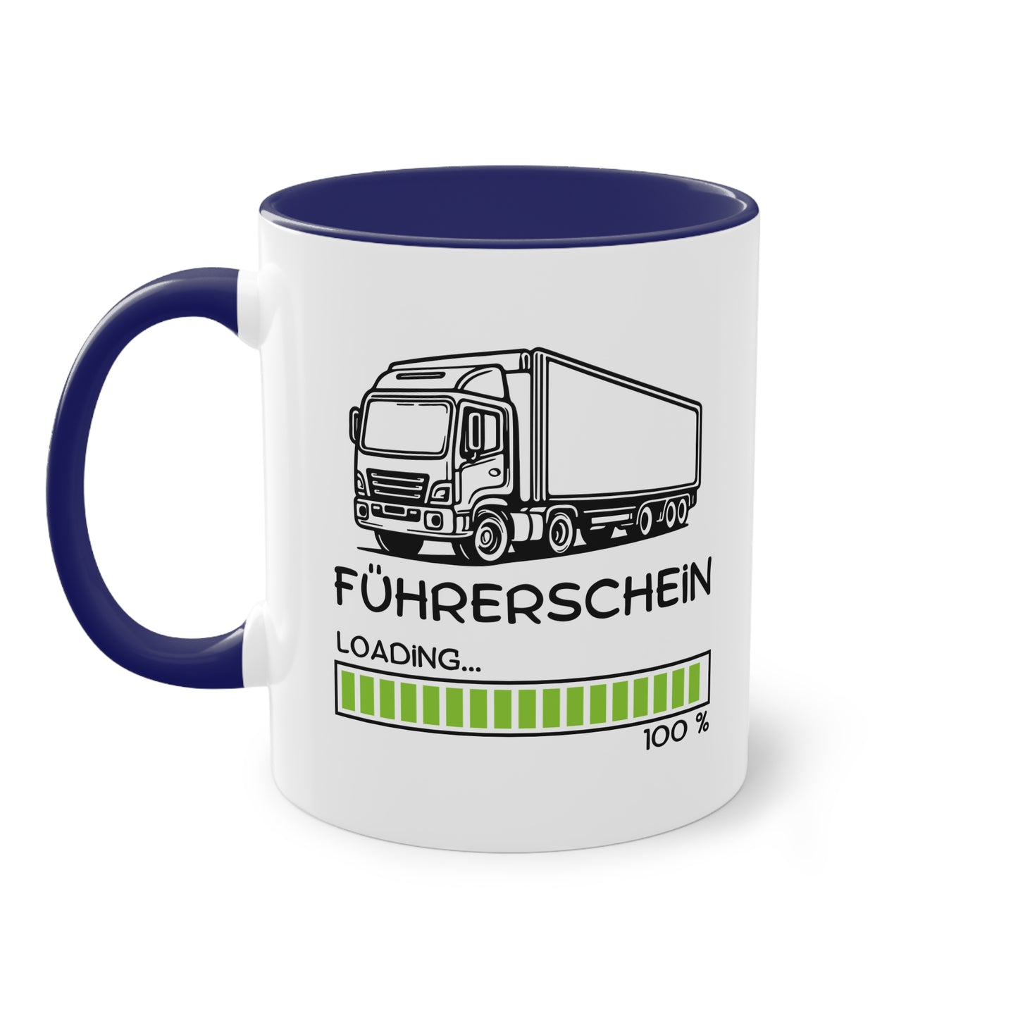 LKW Führerschein loading - Zwei-Ton-Tasse