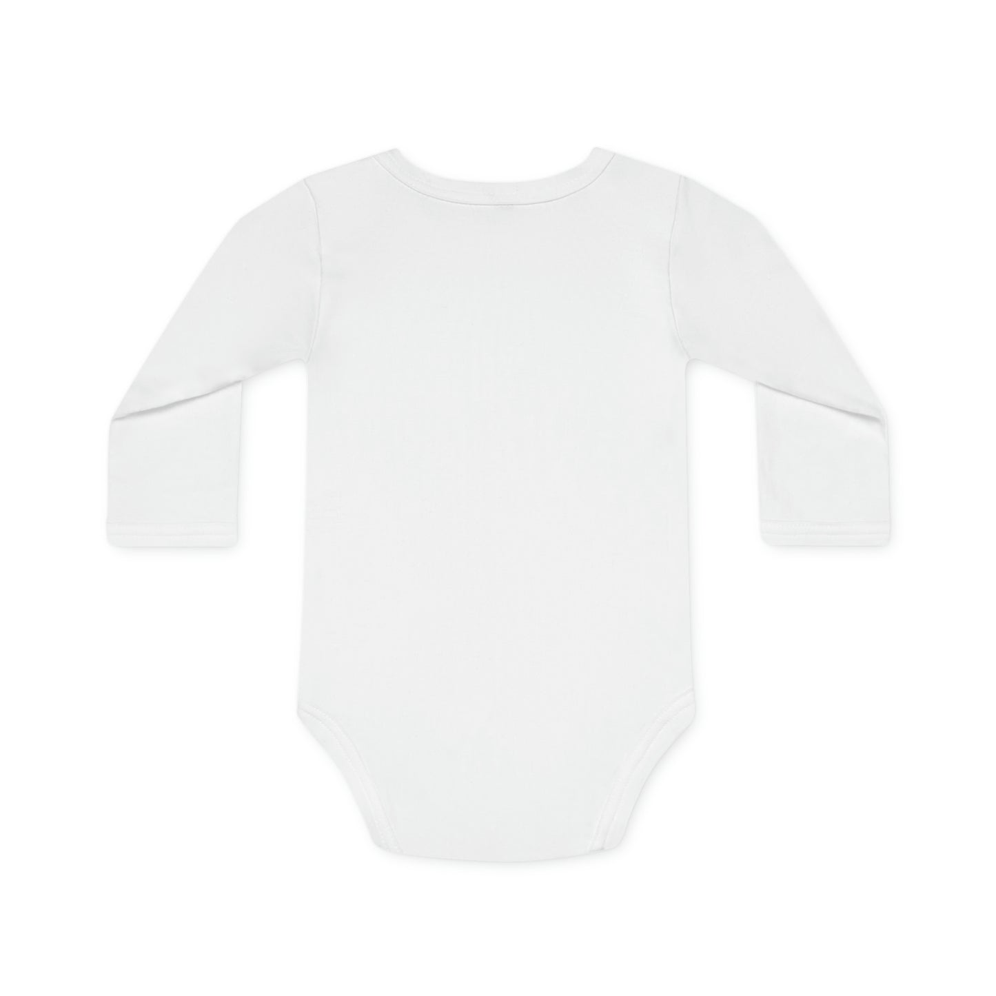 Organic long sleeve baby romper - Mom is my number 1 (variant 2)