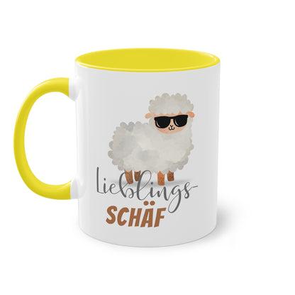 Lieblings-Schäf - Zwei-Ton-Tasse