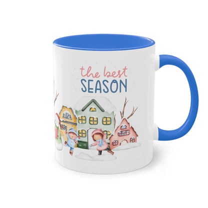 The best season - Zwei-Ton-Kaffeetasse