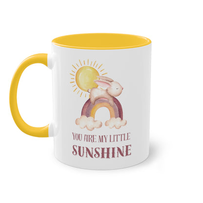 You are my little sunshine - Zwei-Ton-Kaffeetasse