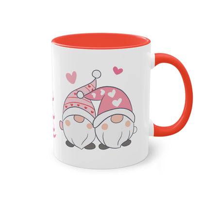 Wichtel Love - Zwei-Ton-Kaffeetasse