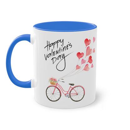Happy Valentines Day - Zwei-Ton-Tasse