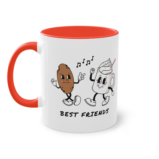 Best friends - Zwei-Ton-Kaffeetasse