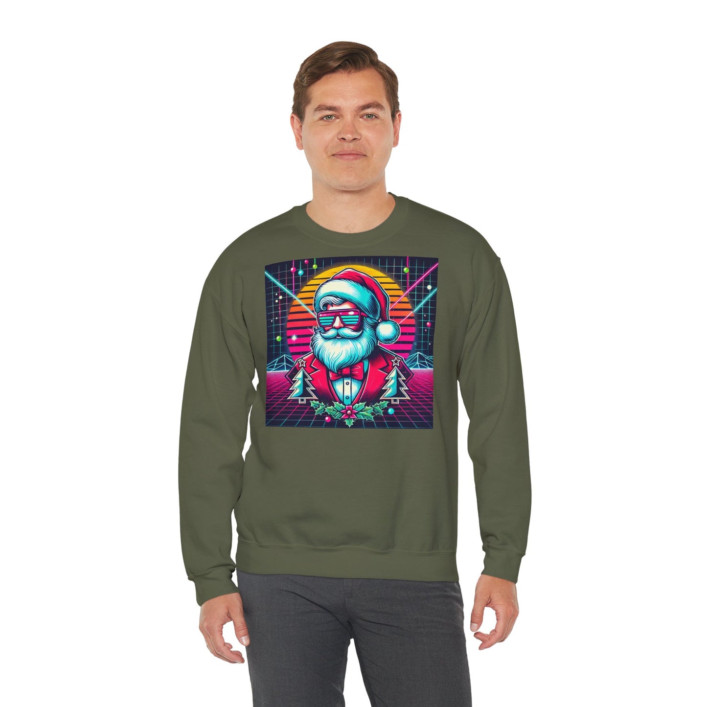 Santa Claus Techno - Unisex Sweatshirt