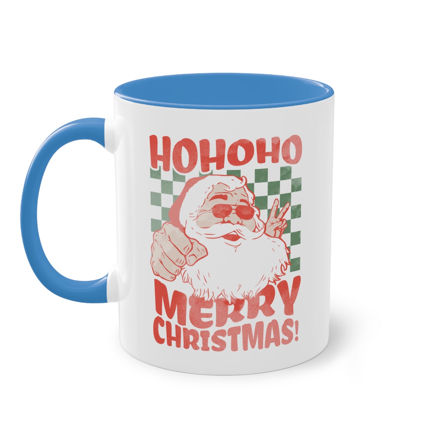 Hoho Merry Christmas - Zwei-Ton-Kaffeetasse