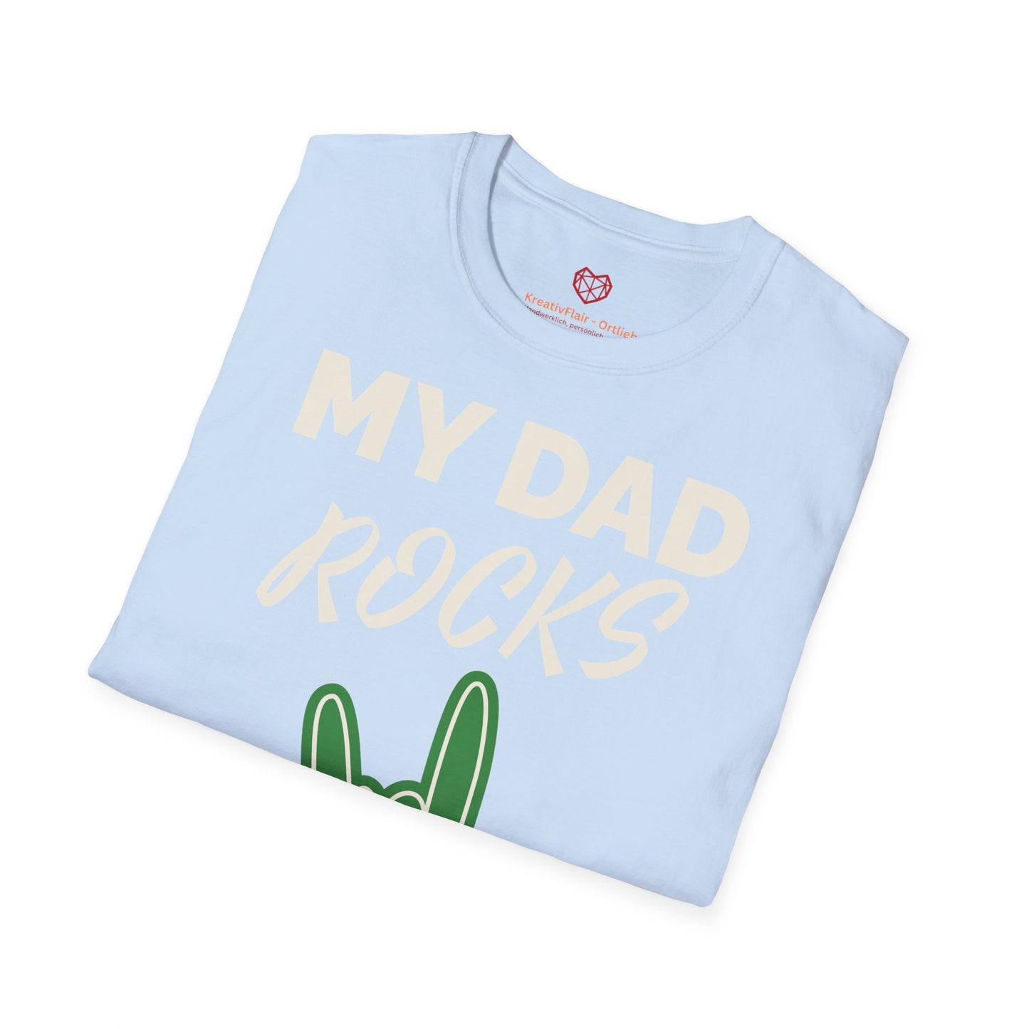 My Dad rocks - Unisex Softstyle T-Shirt