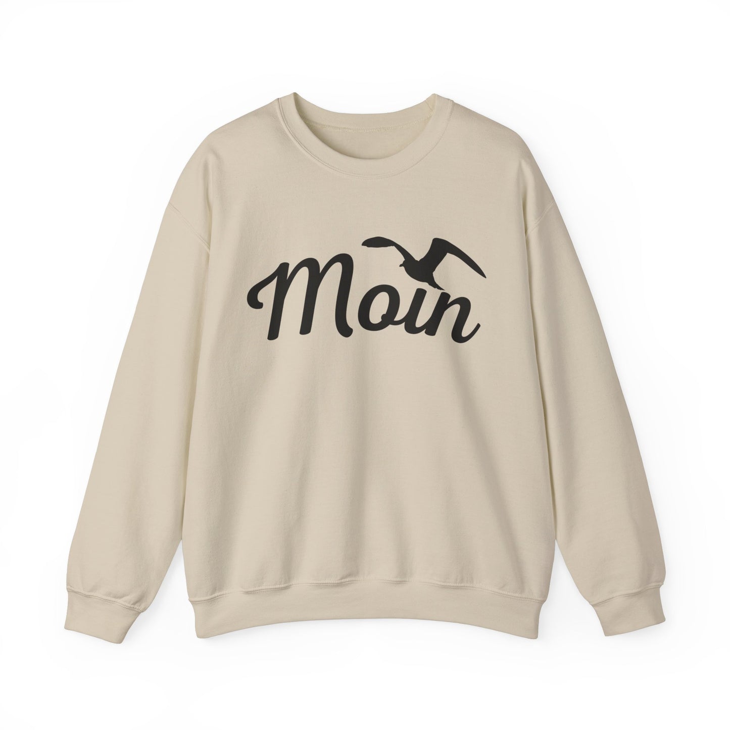 Unisex Sweatshirt - Moin mit Möwe