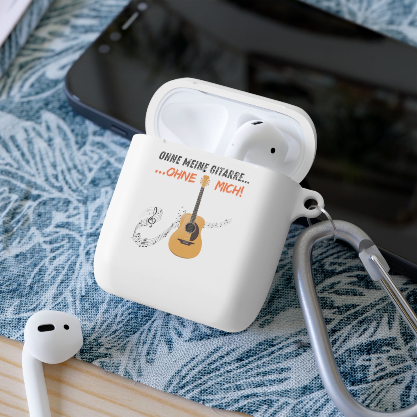 Ohne meine Gitarre...ohne mich - AirPods und AirPods Pro Case Cover