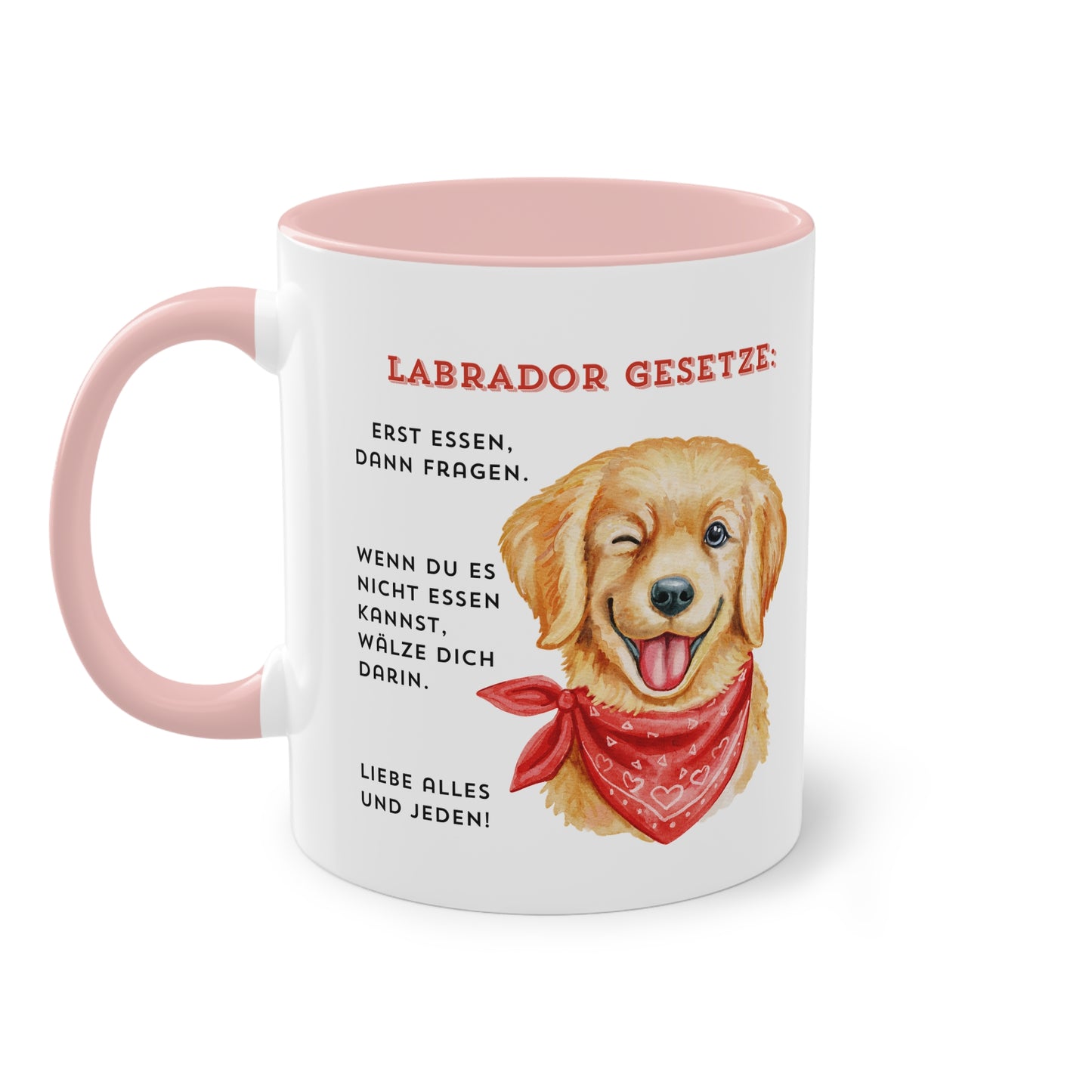 Labrador Gesetze - Zwei-Ton-Tasse