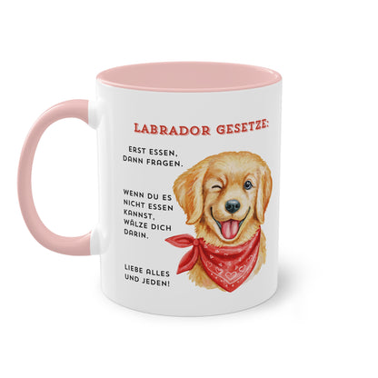 Labrador Gesetze - Zwei-Ton-Tasse