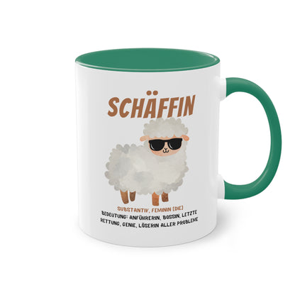 Schäffin - Zwei-Ton-Kaffeetasse