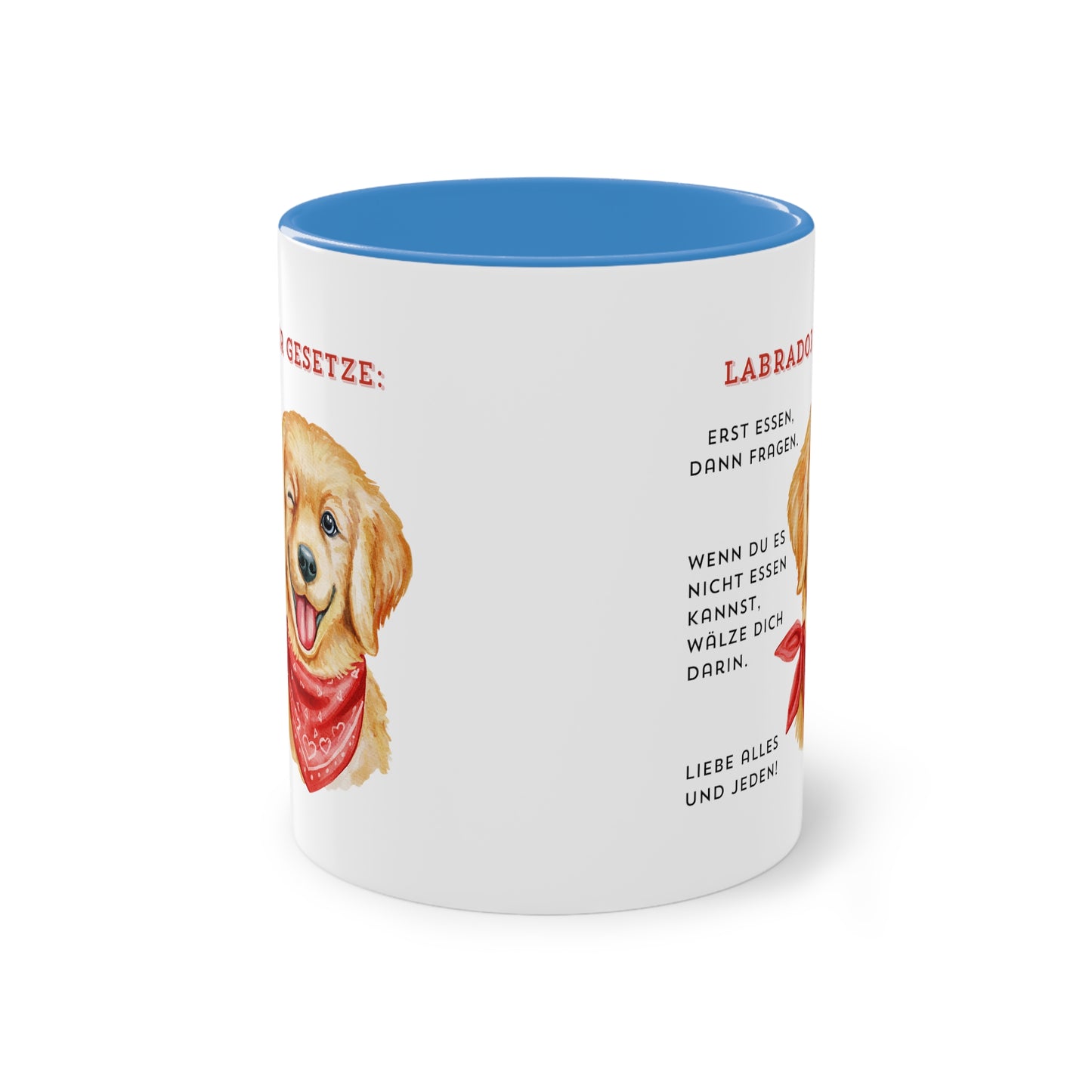 Labrador Gesetze - Zwei-Ton-Kaffeetasse