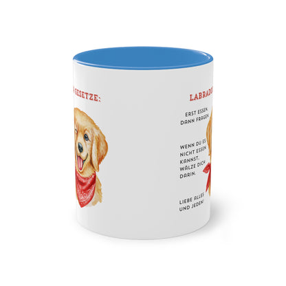 Labrador Gesetze - Zwei-Ton-Kaffeetasse