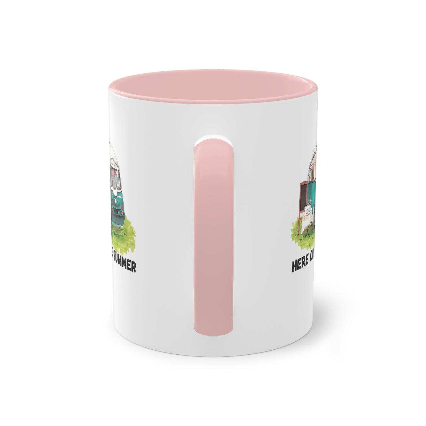 Here comes the summer - Zwei-Ton-Kaffeetasse