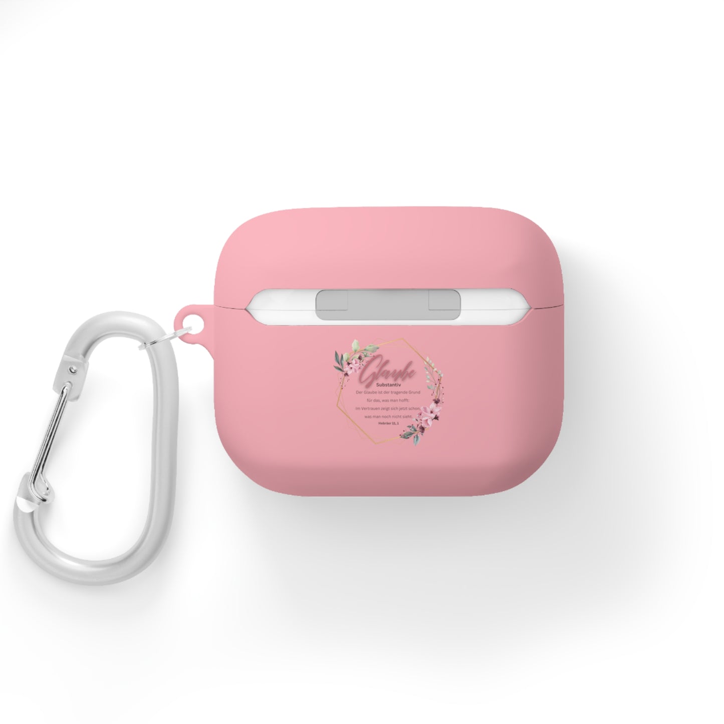 Glaube Substantiv (rosa) - AirPods und AirPods Pro Case Cover