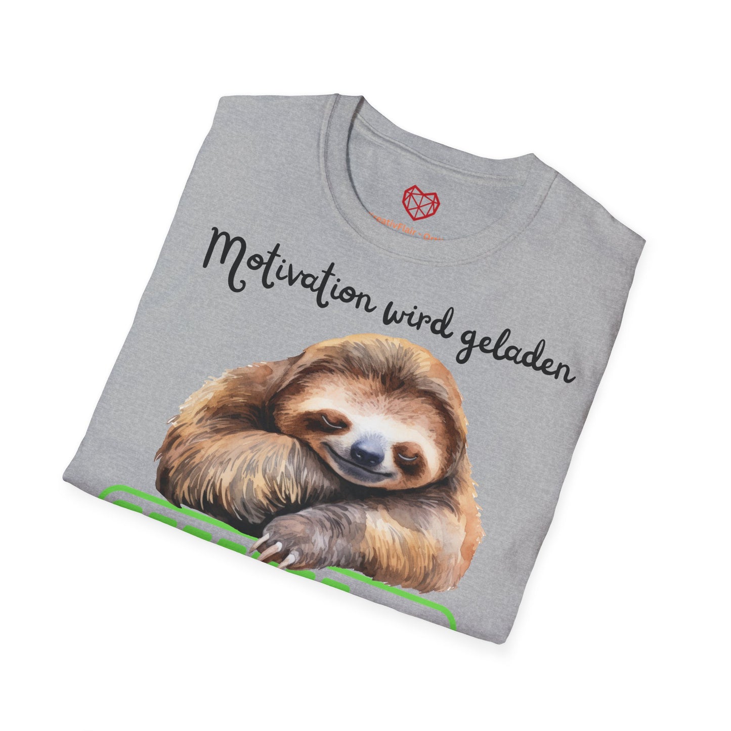 Motivation wird geladen - Unisex Softstyle T-Shirt