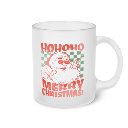 Hoho Merry Christmas - Milchglas Tasse