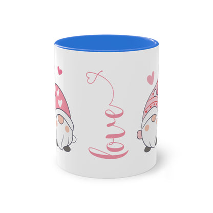 Wichtel Love - Zwei-Ton-Kaffeetasse