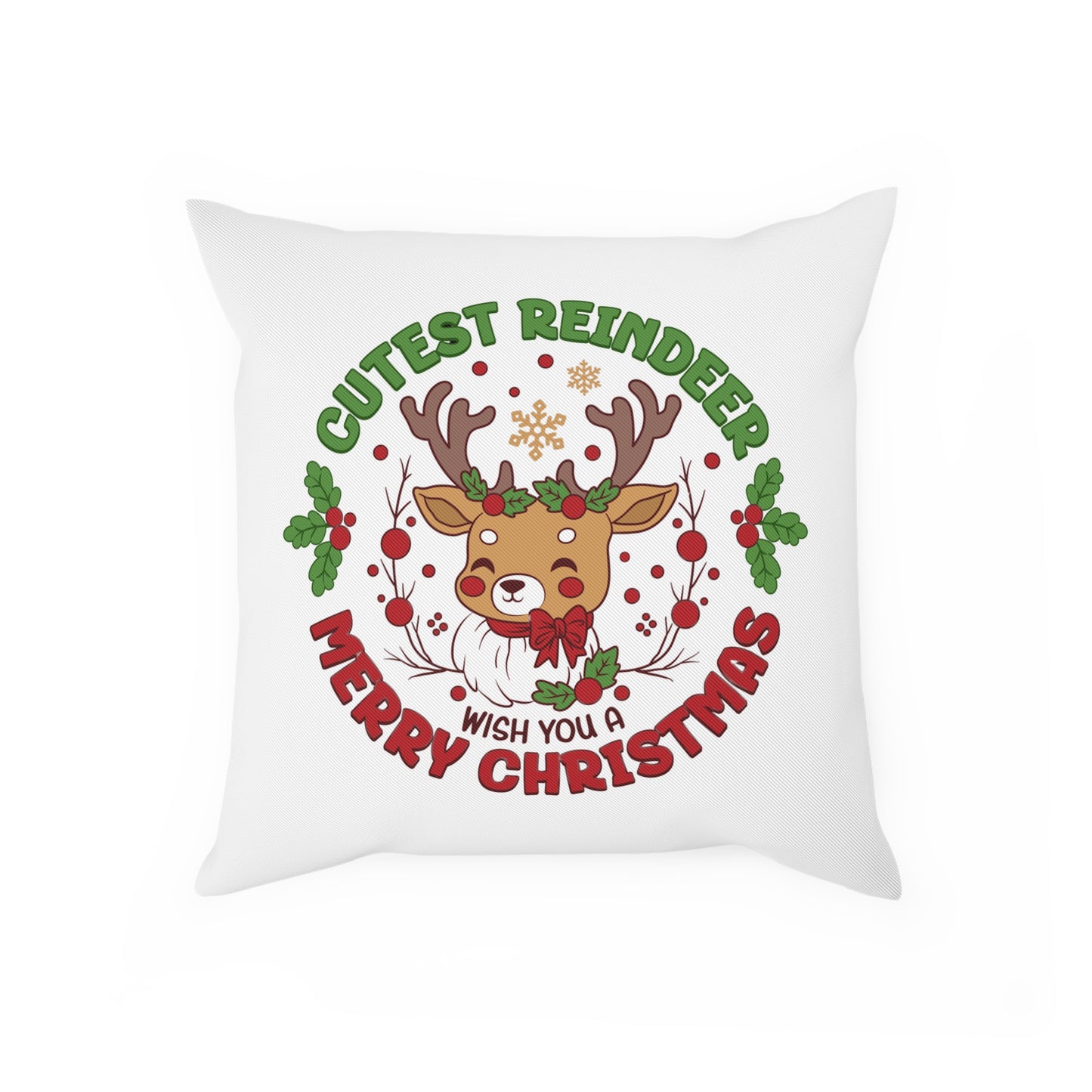 Cutest Reindeer wish you - Sofa-/Dekokissen