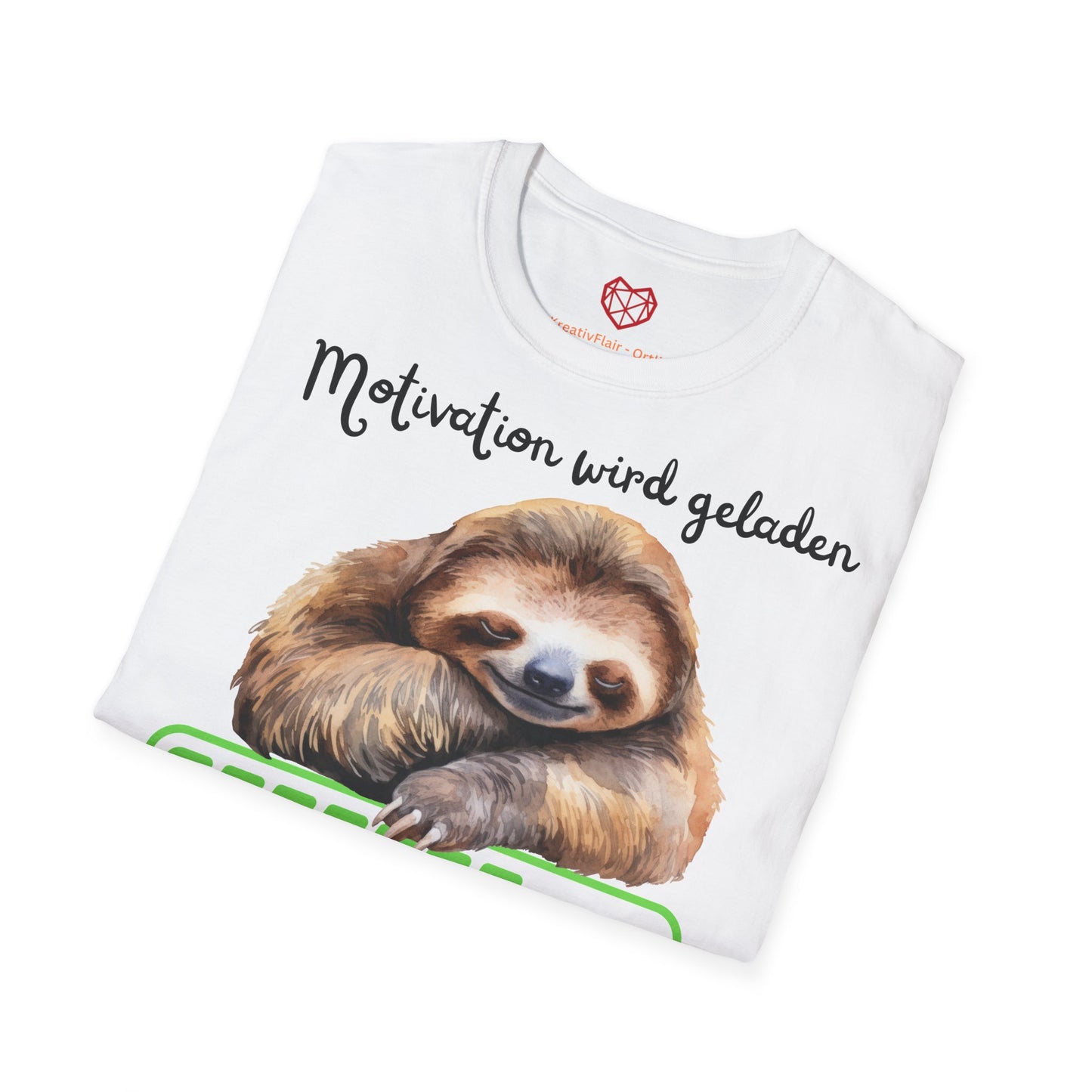 Motivation wird geladen - Unisex Softstyle T-Shirt