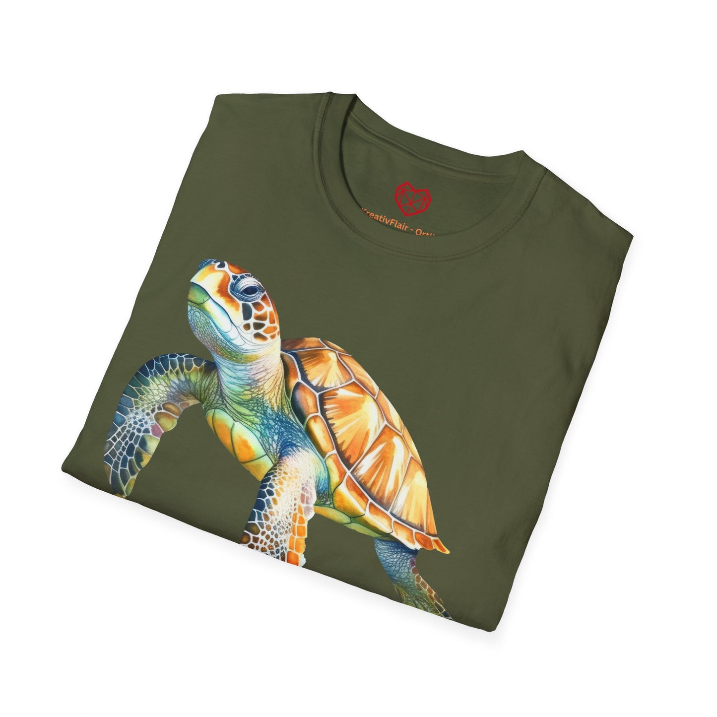 Schildkröte (2) - Unisex Softstyle T-Shirt