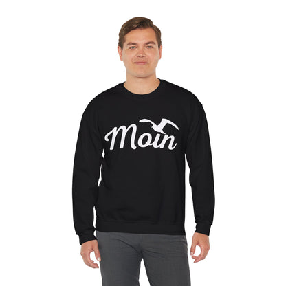 Unisex Sweatshirt - Moin mit Möwe