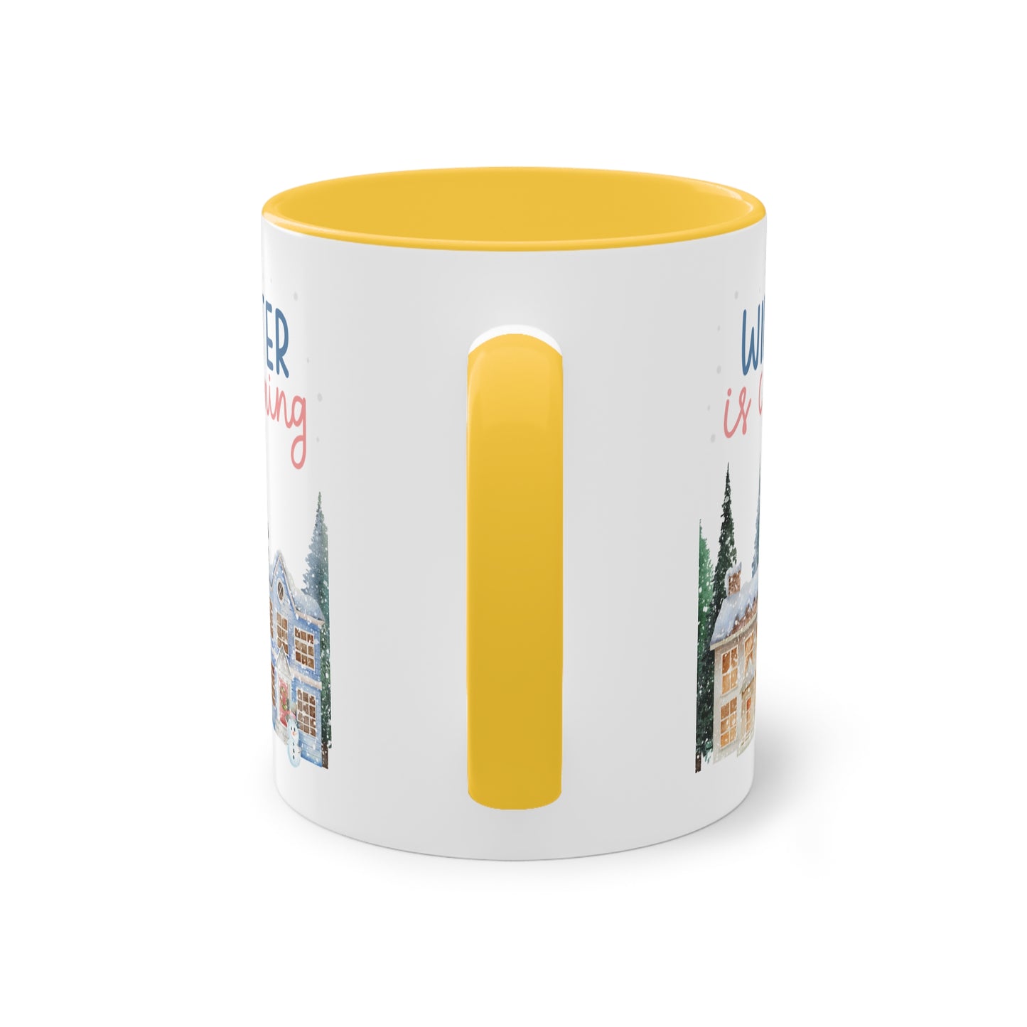 Winter is coming - Zwei-Ton-Kaffeetasse