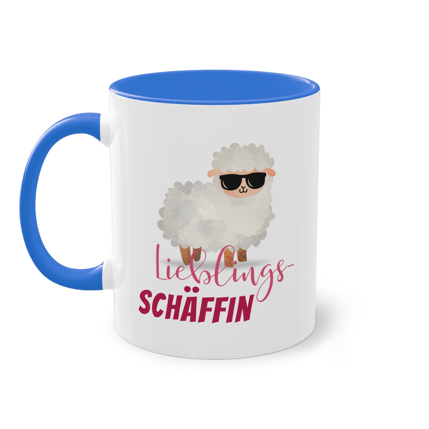 Lieblings-Schäffin - Zwei-Ton-Tasse