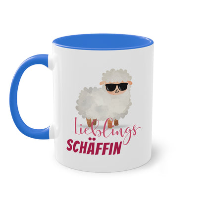 Lieblings-Schäffin - Zwei-Ton-Tasse