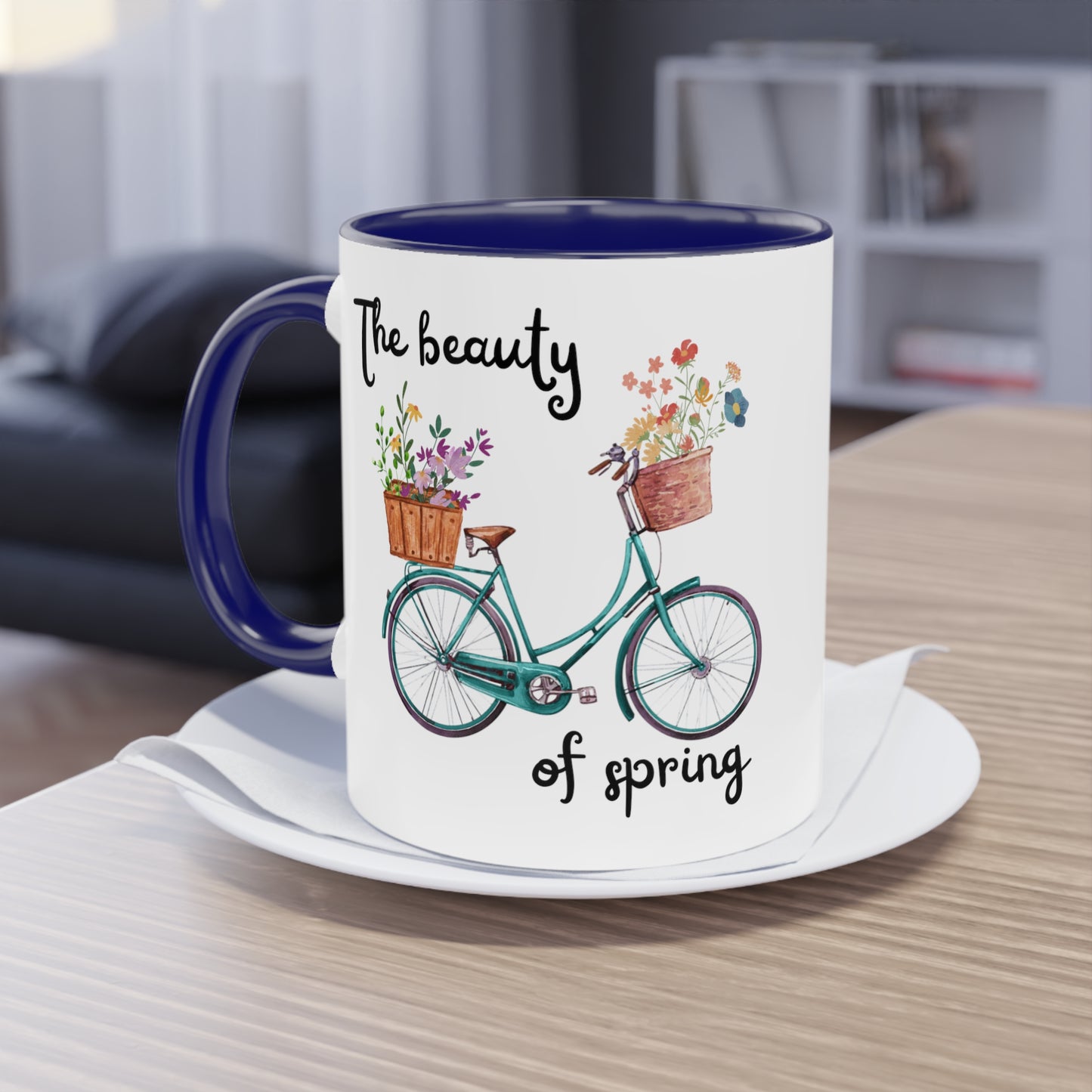 The beauty of spring - Zwei-Ton-Kaffeetasse