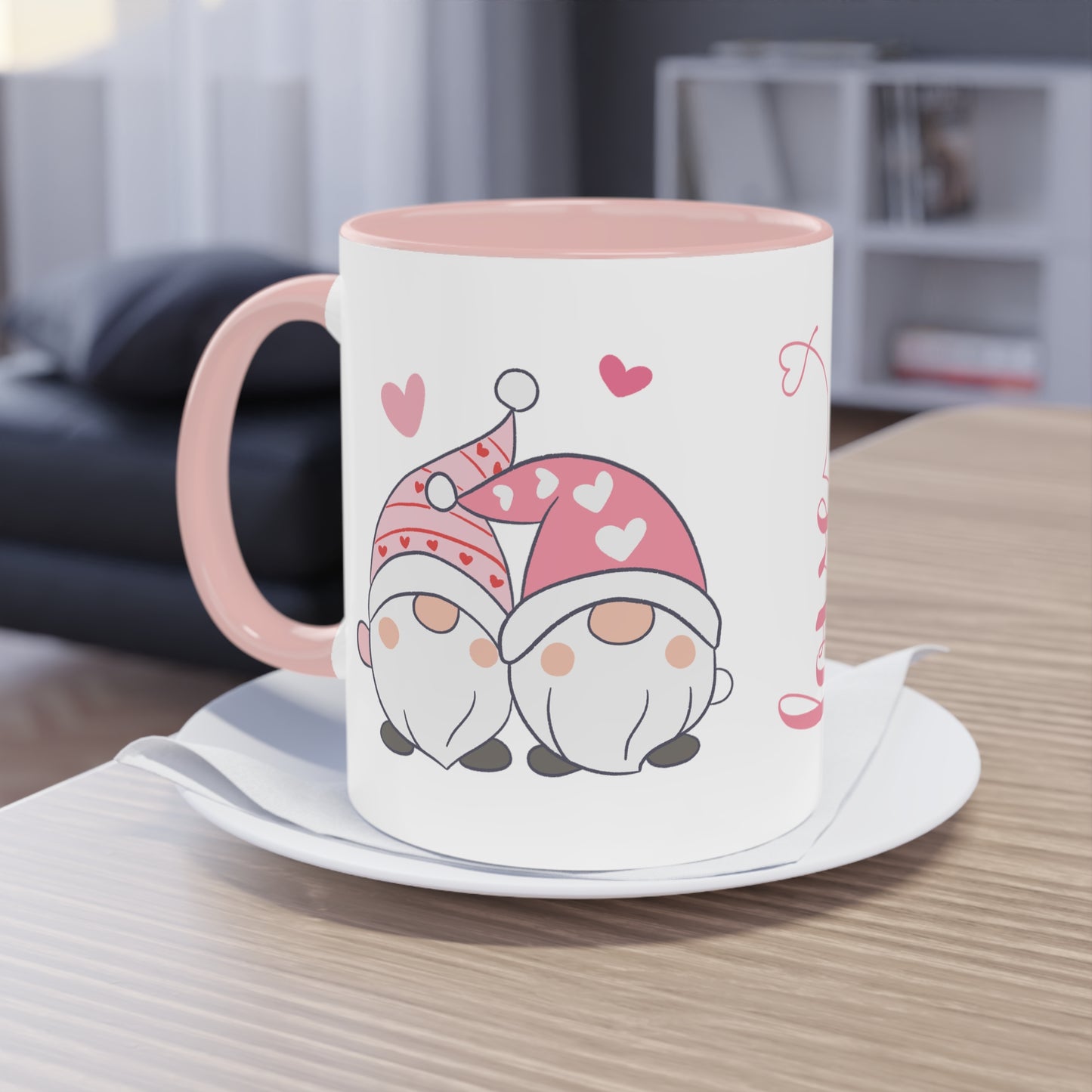 Wichtel Love - Zwei-Ton-Kaffeetasse