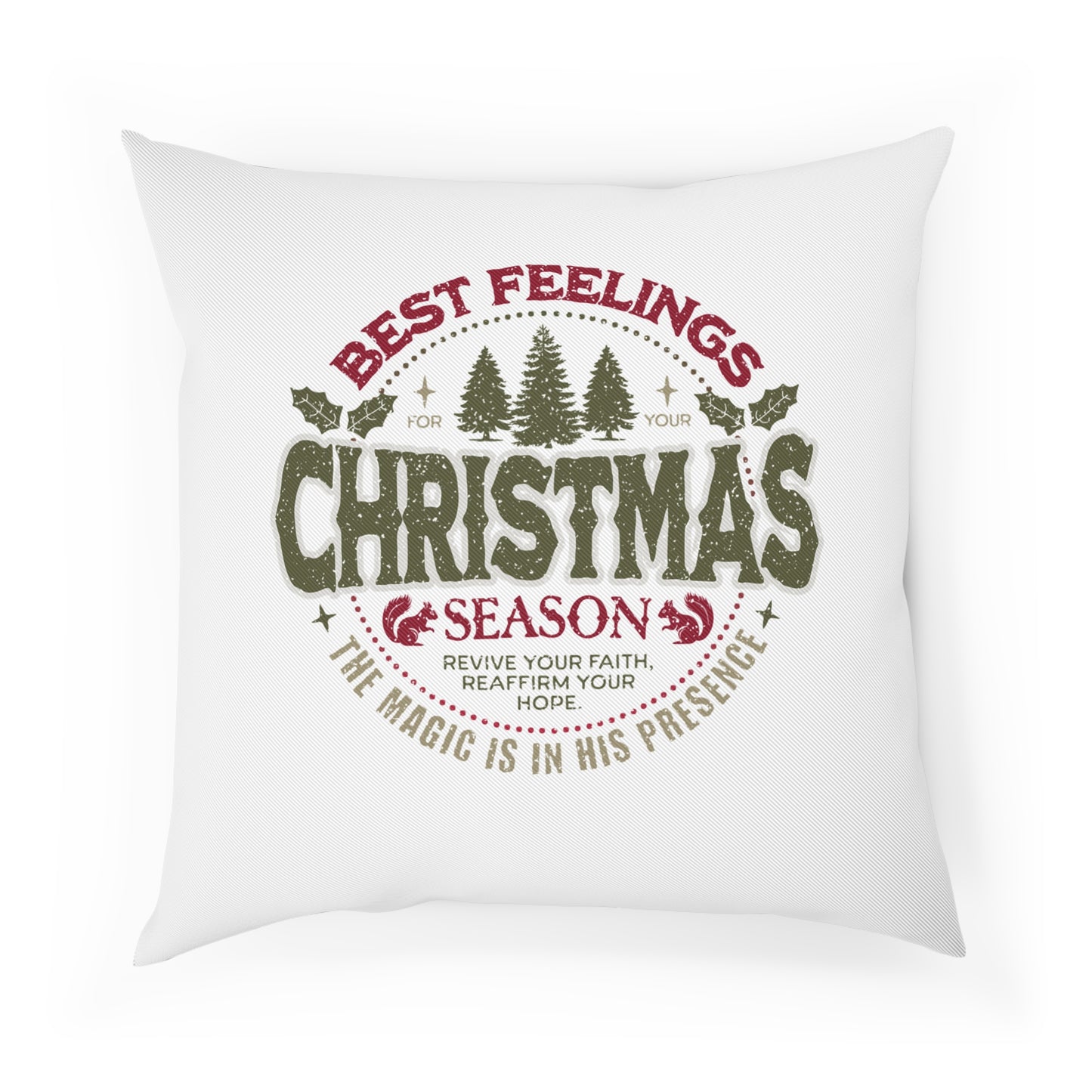 Best feelings Christmas Season - Sofa-/Dekokissen