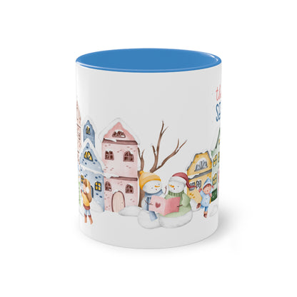 The best season - Zwei-Ton-Kaffeetasse