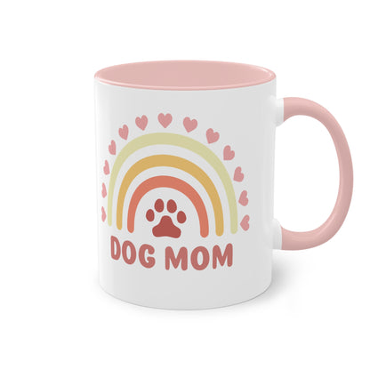 Dog Mom - Zwei-Ton-Kaffeetasse