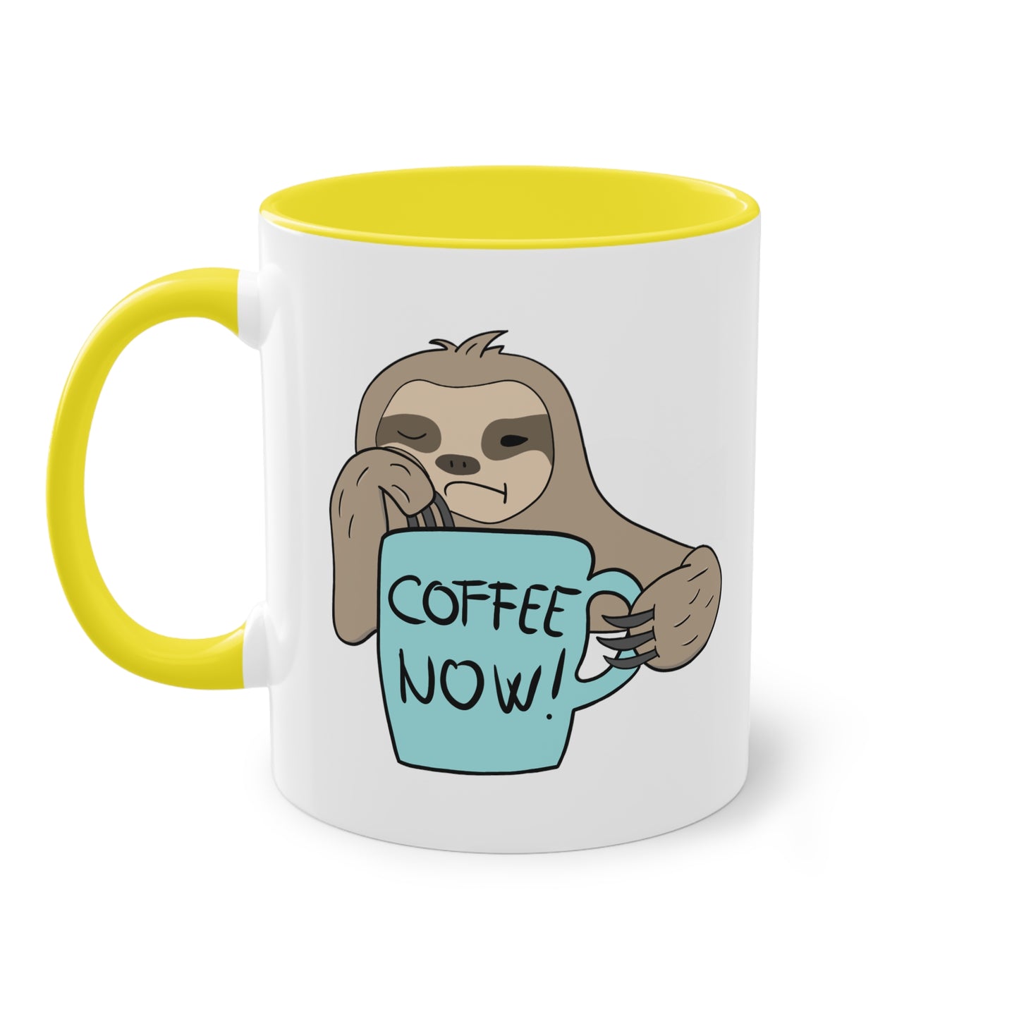 Coffee now - Zwei-Ton-Kaffeetasse