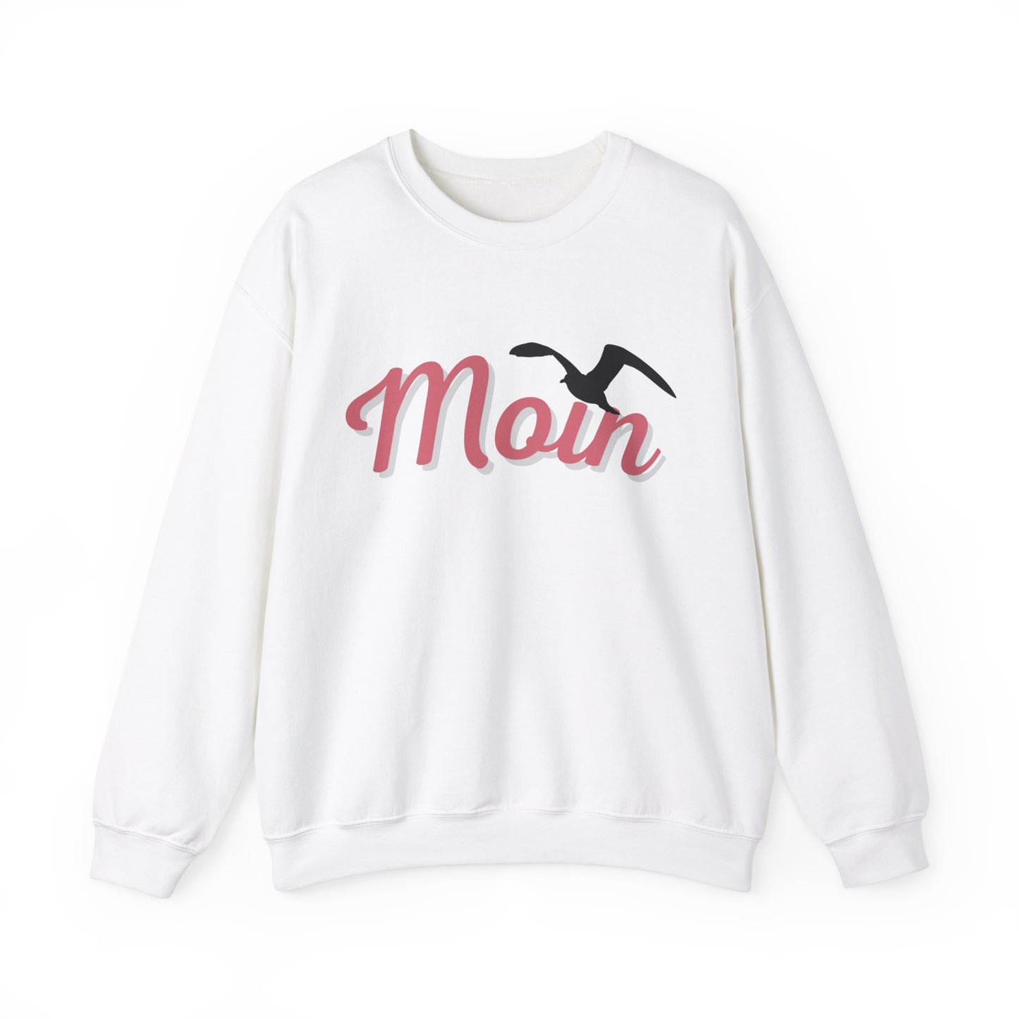 Unisex Sweatshirt - Moin mit Möwe