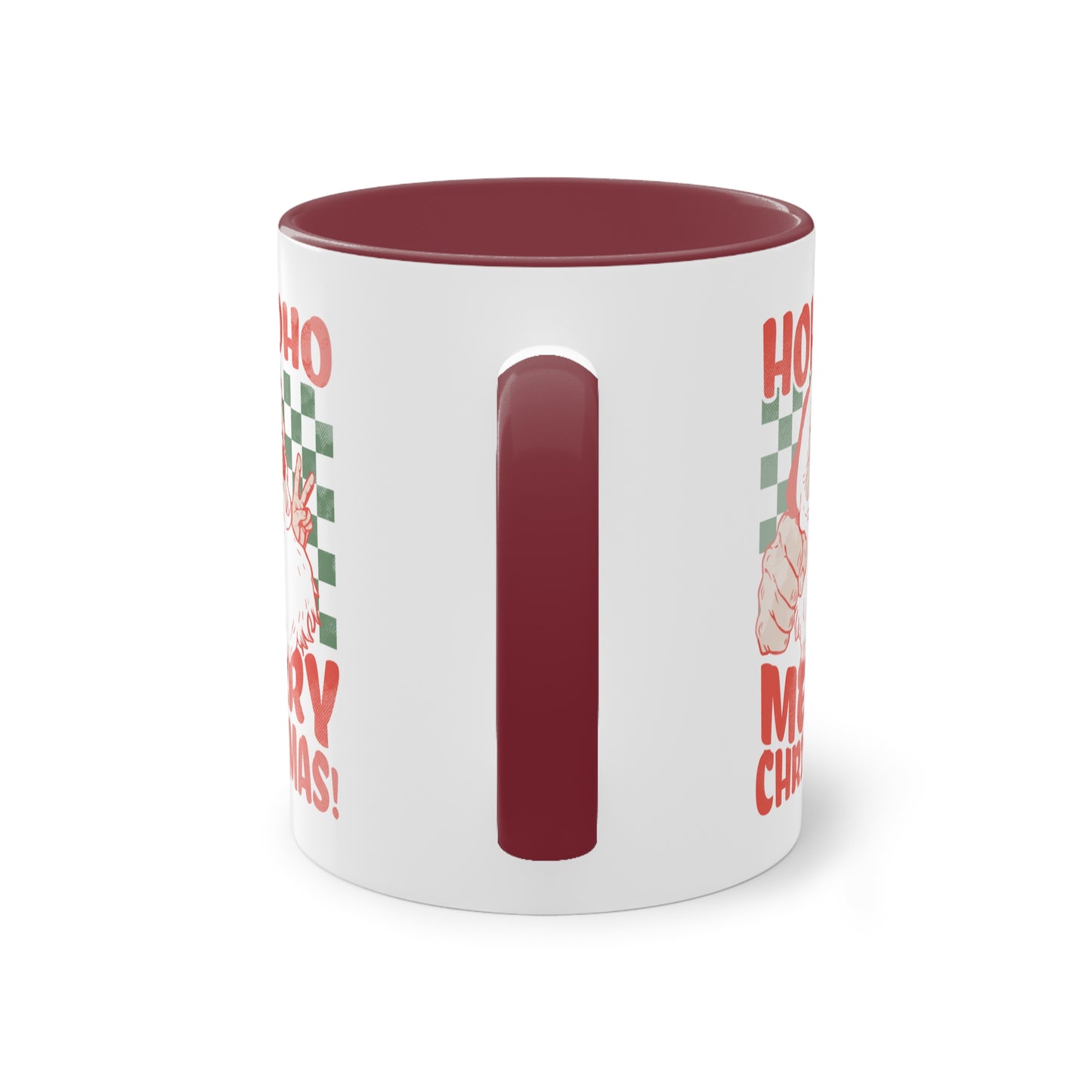 Hoho Merry Christmas - Zwei-Ton-Kaffeetasse