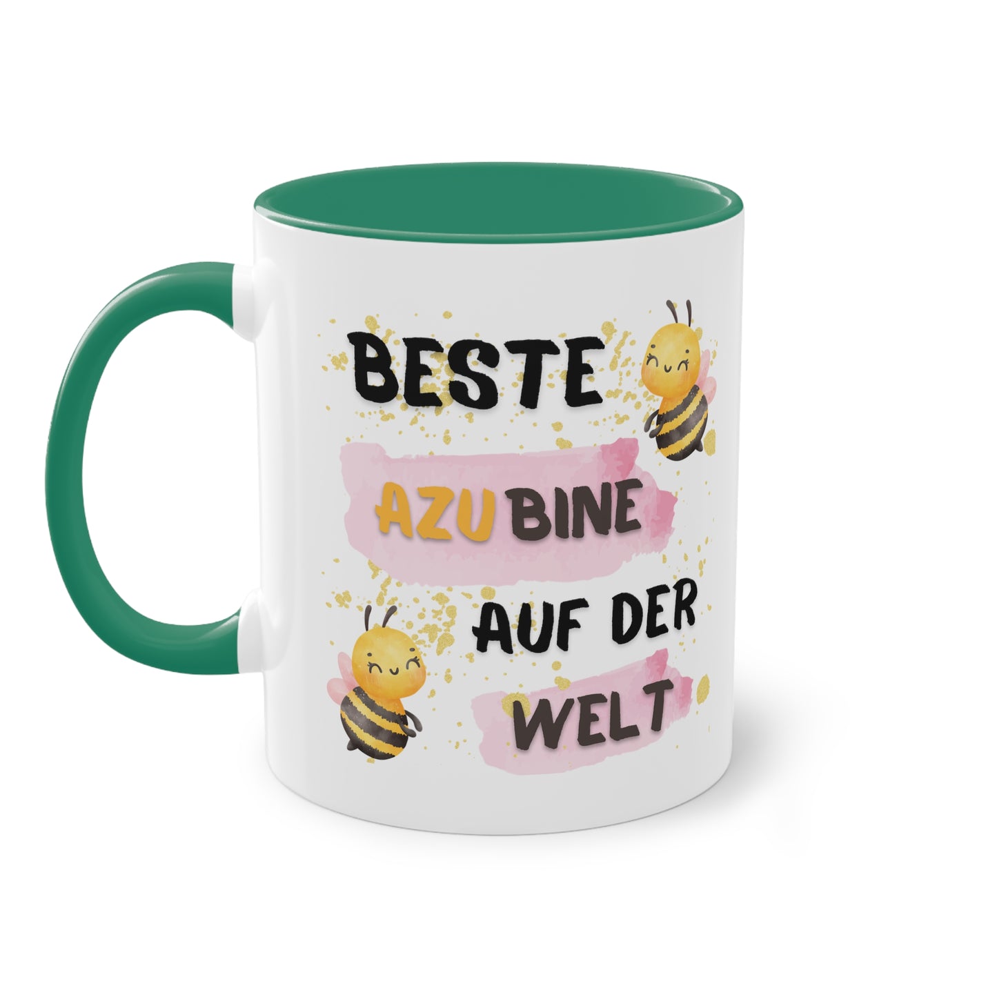 Beste Azubine auf der Welt - Zwei-Ton-Kaffeetasse