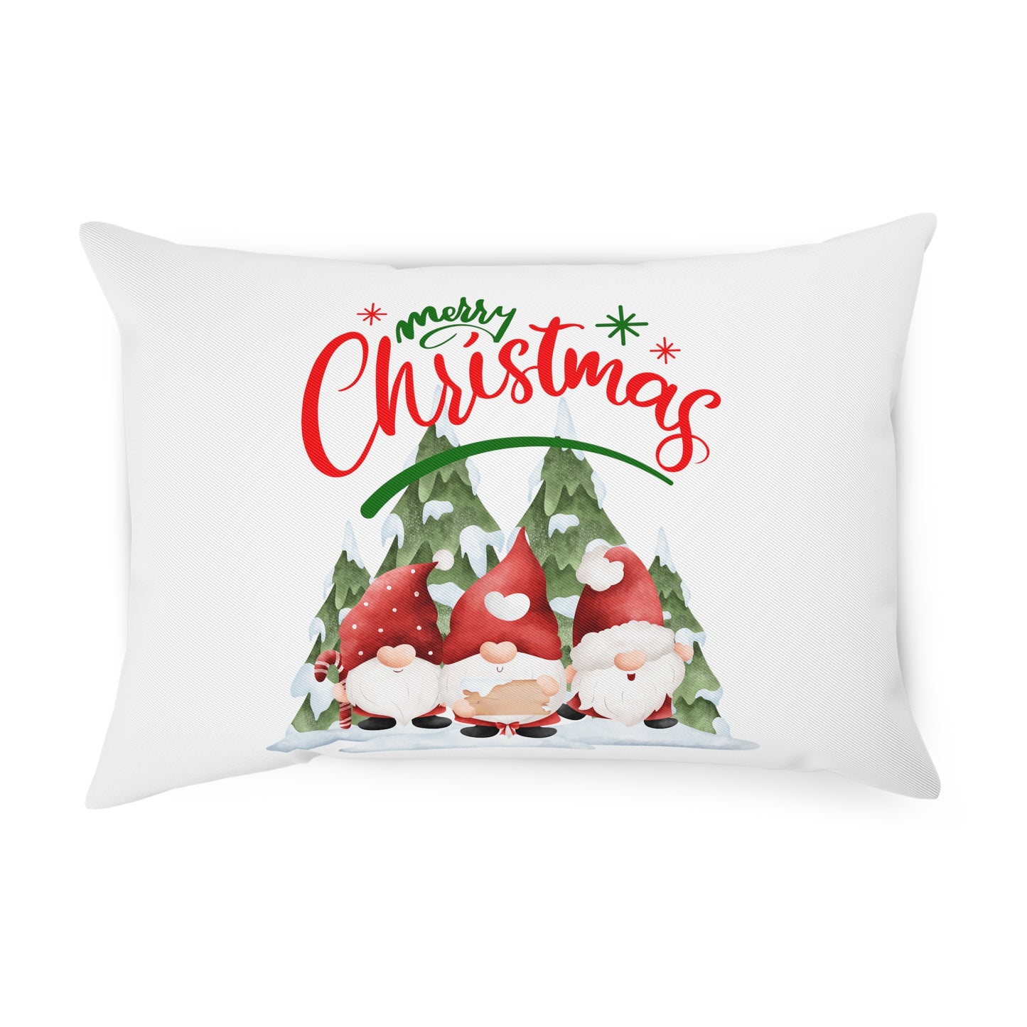 Merry Christmas Wichtel - Sofa-/Dekokissen