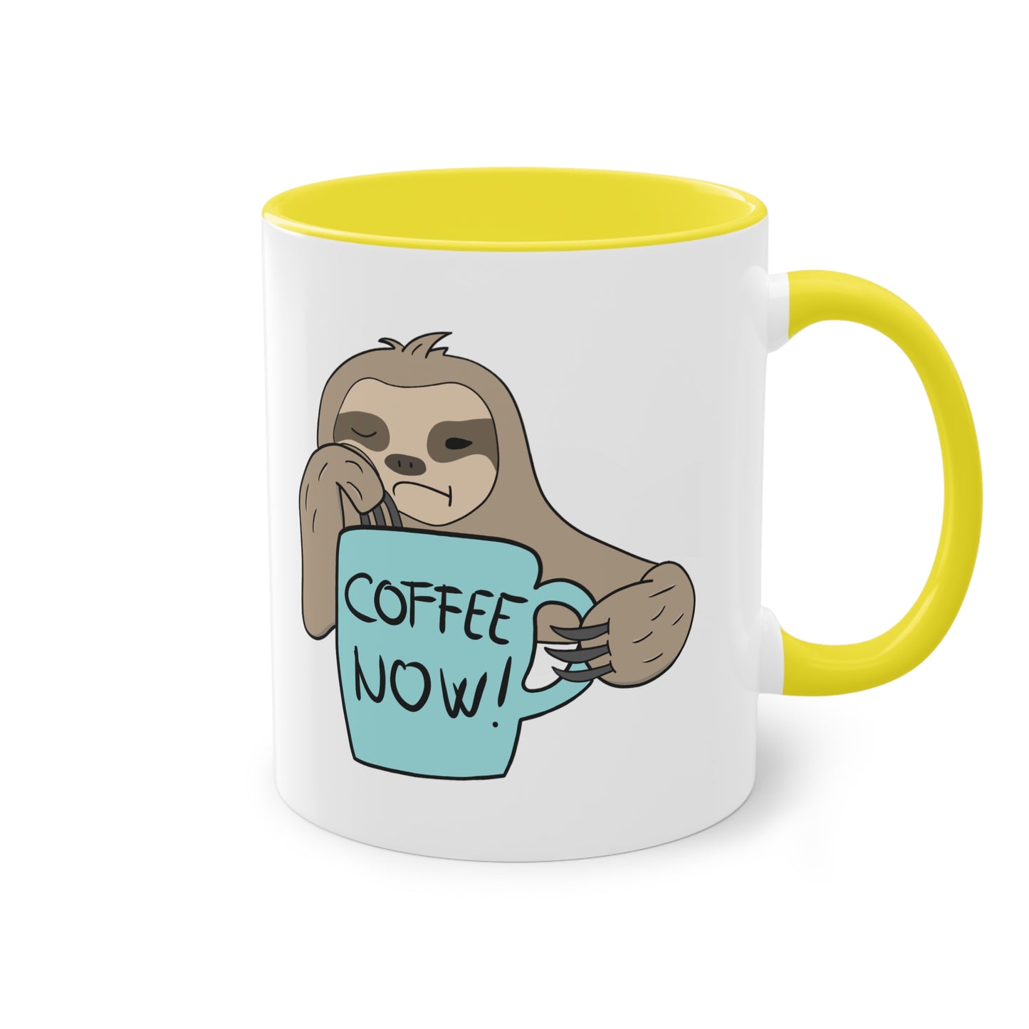 Coffee now - Zwei-Ton-Kaffeetasse