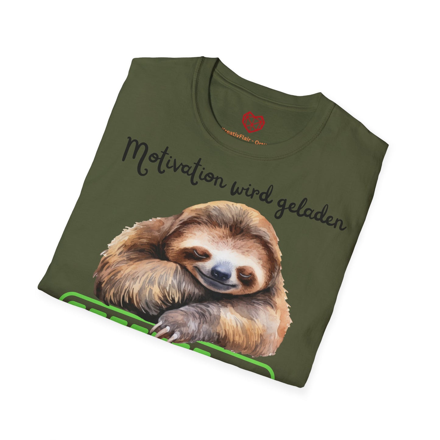 Motivation wird geladen - Unisex Softstyle T-Shirt