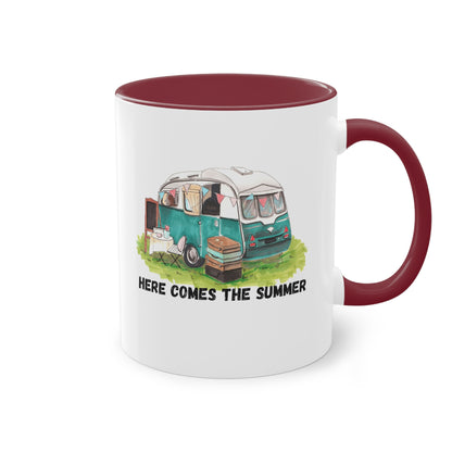 Here comes the summer - Zwei-Ton-Kaffeetasse