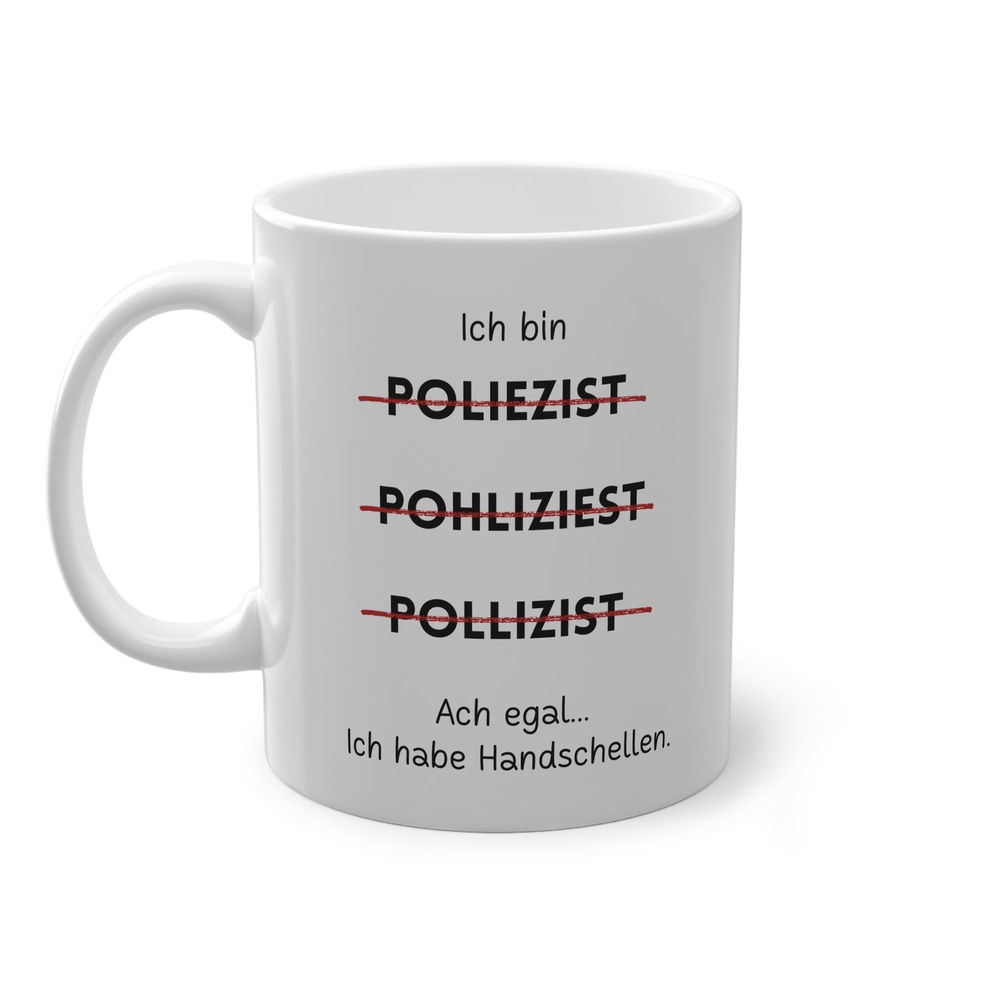 Ich bin Polizist - Kaffeetasse